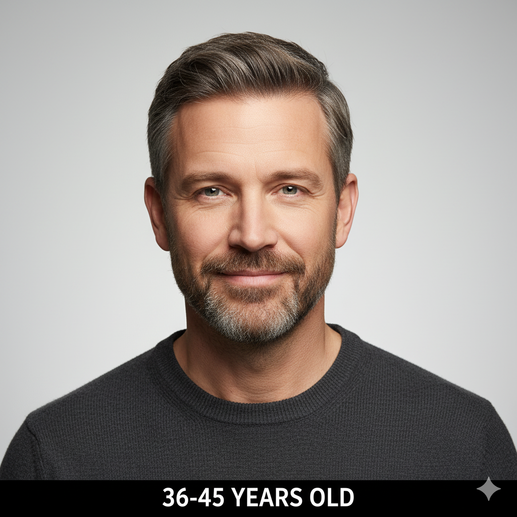 Portrait of a man with headphones working at a computer