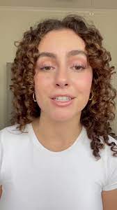 Portrait of a young woman with long hair